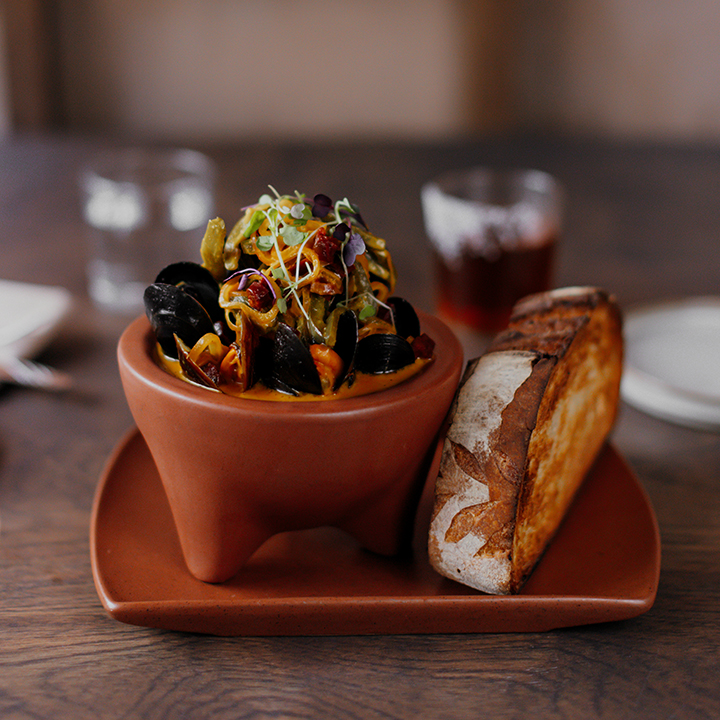 Mejillones, mussels