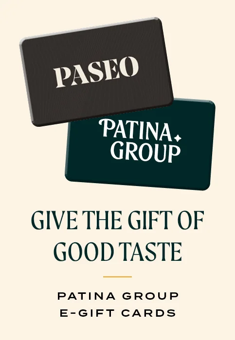 Patina Group e-gift cards promotion